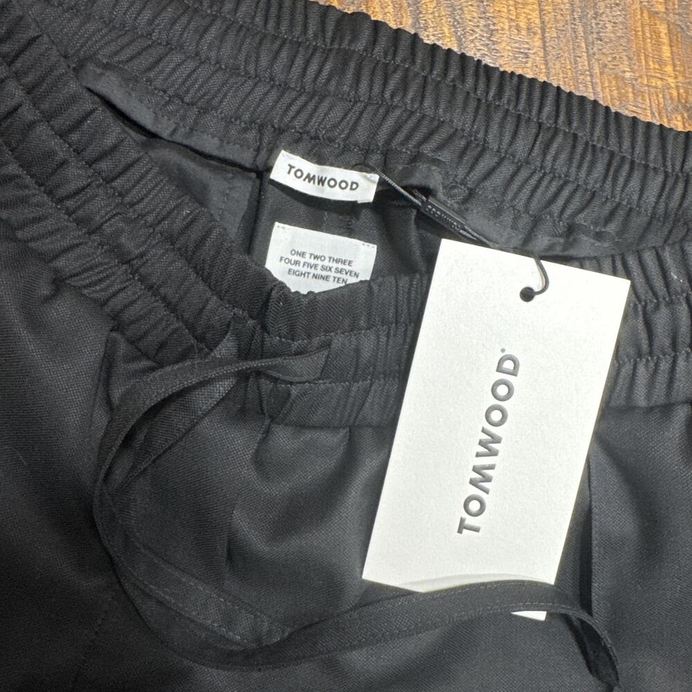 Tom Wood Metropole Pants Wool Black